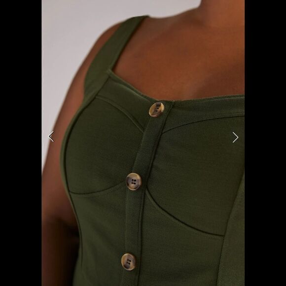 Anthropologie Maeve Knit Midi Dress Size 24W - Picture 4 of 6